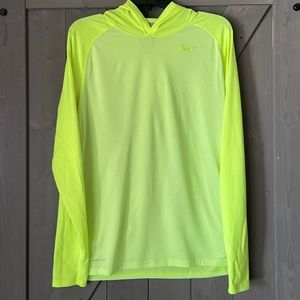 Nike | Neon Yellow Hoodie | Size: Large